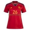 Original Fußballtrikot Spanien PEDRI 26 Heimtrikot WM 2022 Für Damen